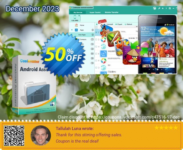 Coolmuster Android Assistant for Mac - 1 Year License (15 PCs) marvelous voucher promo Screenshot