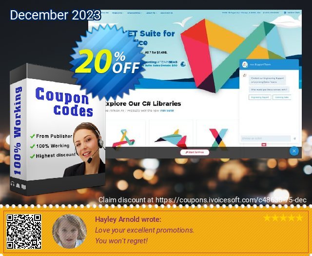 IronBarcode OEM Redistribution License discount 20% OFF, 2024 World Heritage Day offering sales. 20% bundle discount