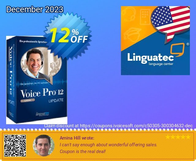 Update Voice Pro 12 Legal (ohne Headset) discount 12% OFF, 2022 New Year's Day offering sales. Coupon code Update Voice Pro 12 Legal (ohne Headset)