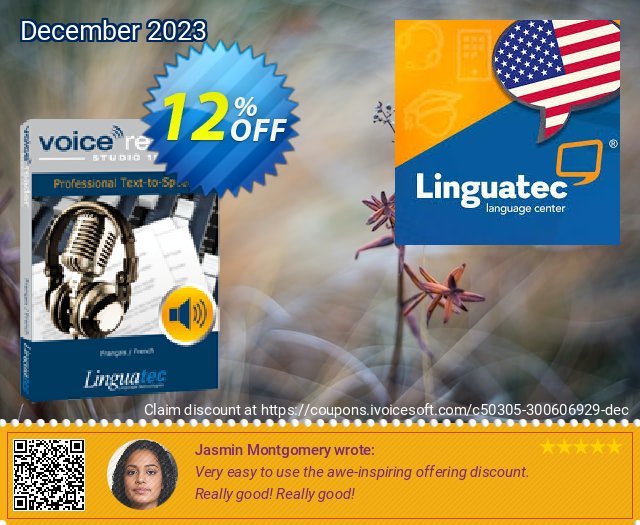 Voice Reader Studio 15 FRF / Français/French discount 12% OFF, 2022 January offering sales. Coupon code Voice Reader Studio 15 FRF / Français/French