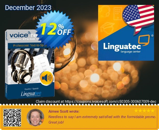 Voice Reader Studio 15 SPE / Español/Spanish discount 12% OFF, 2024 World Backup Day promotions. Coupon code Voice Reader Studio 15 SPE / Español/Spanish