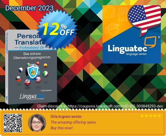 Update Personal Translator Professional 20 menakuntukan kode voucher Screenshot
