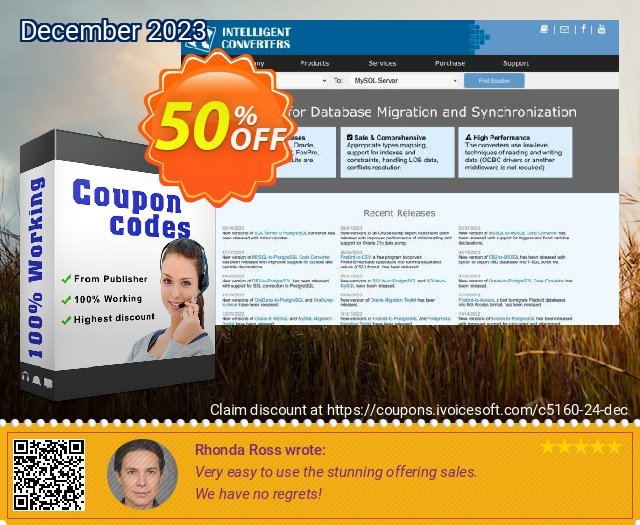 MySQL-to-Oracle discount 50% OFF, 2024 Spring offering sales. bitsdujour coupon