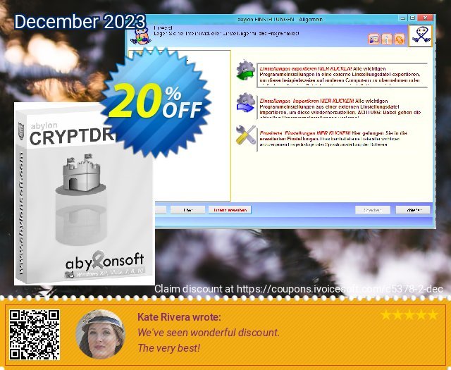abylon CRYPTDRIVE discount 20% OFF, 2024 Easter Day offering sales. 20% OFF abylon CRYPTDRIVE, verified