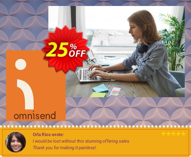 Omnisend STANDARD discount 25% OFF, 2024 April Fools' Day offering discount. 25% OFF Omnisend STANDARD, verified