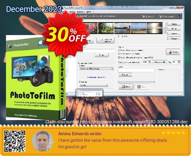 PhotoToFilm 令人惊奇的 产品销售 软件截图