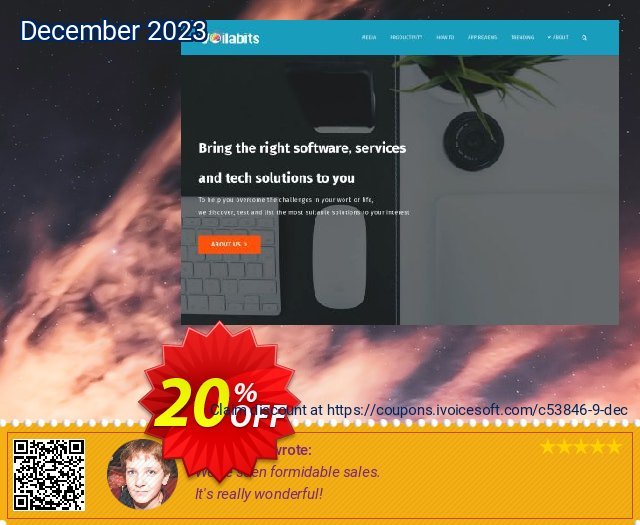 Voilabits VideoEditor for Mac discount 20% OFF, 2024 African Liberation Day offering sales. 20% Discount Voilabits (53846)