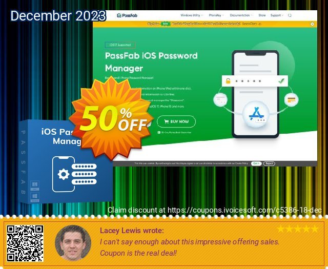 PassFab iOS Password Manager (for Mac) discount 50% OFF, 2024 April Fools' Day promo sales. 50% OFF PassFab iOS Password Manager (for Mac), verified