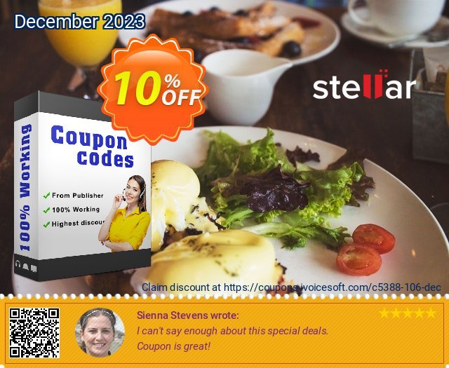 Stellar WAB to PST Converter discount 10% OFF, 2024 April Fools' Day offering sales. NVC Exclusive Coupon