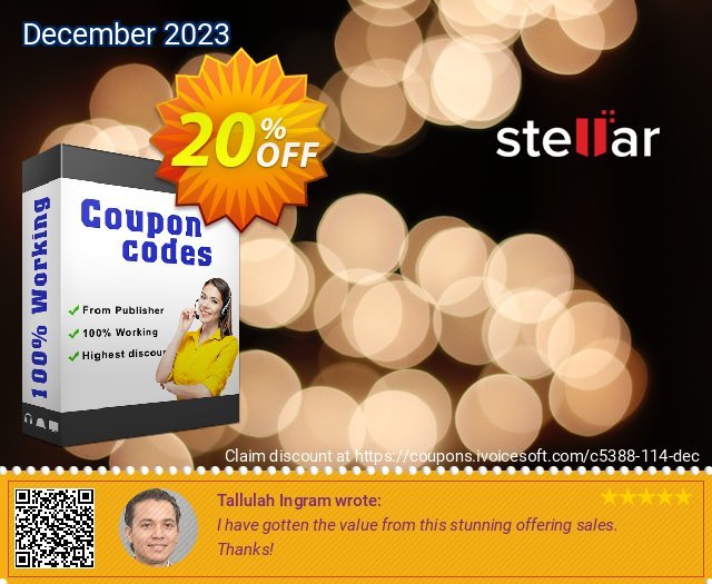 Stellar Outlook Duplicate Remover discount 20% OFF, 2024 Daylight Saving sales. Stellar Deduplicator for Outlook [1 Year Subscription] fearsome promotions code 2024