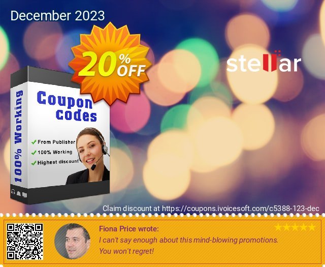 Stellar PST Splitter discount 20% OFF, 2022 New Year's Weekend promo sales. Stellar Splitter for Outlook [1 Year Subscription] marvelous promotions code 2022