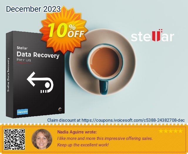 Stellar Data Recovery Premium plus for MAC discount 10% OFF, 2024 Hug Day offering sales. 10% OFF Stellar Data Recovery Premium plus for MAC, verified