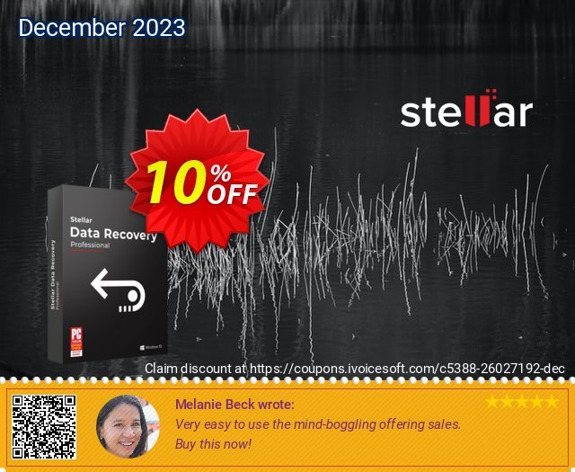 Stellar Data Recovery Professional (2 Years) discount 10% OFF, 2022 Happy New Year sales. Stellar Data Recovery Professional Windows [2 Year Subscription] Wondrous discounts code 2022