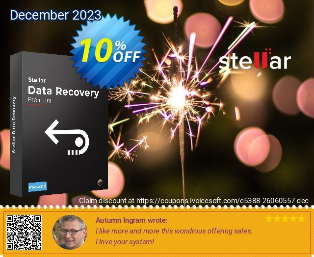 Stellar Data Recovery Premium for MAC (2 Year Subscription) discount 10% OFF, 2024 Women Month discount. Stellar Data Recovery Premium Mac [2 Year Subscription] Stunning promotions code 2024