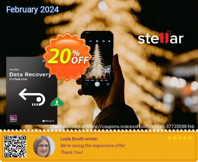 Stellar Repair for MS SQL discount 20% OFF, 2024 Rose Day offer. Repair for MS SQL Amazing promotions code 2024