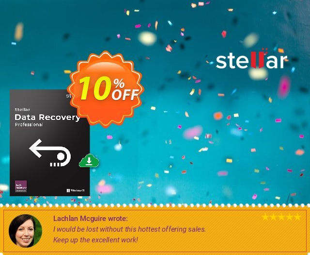 Stellar Data Recovery Professional discount 10% OFF, 2024 Easter Day offering sales. 10% OFF Stellar Data Recovery Professional, verified