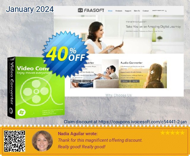 Faasoft Video Converter discount 40% OFF, 2022 National Radio Day offering sales. Faasoft Video Converter stunning promotions code 2022