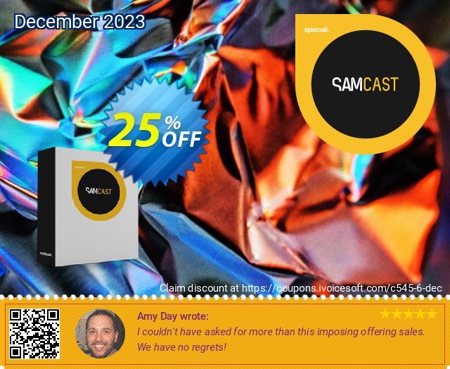SAM Cast STUDIO discount 25% OFF, 2022 Mother Day offering deals. 25% OFF SAM Cast STUDIO, verified