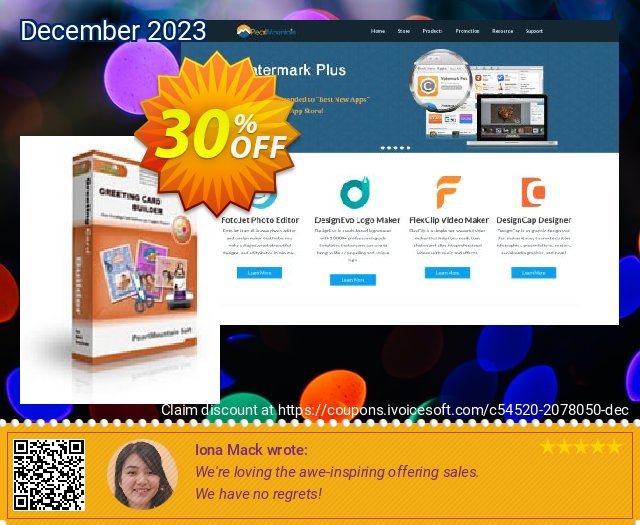 Greeting Card Builder Commercial super Preisnachlass Bildschirmfoto