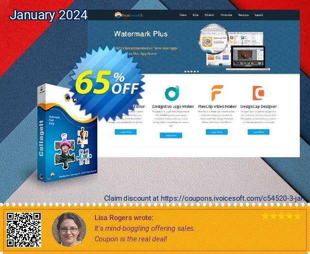 CollageIt Pro discount 65% OFF, 2022 Int' Nurses Day deals. CollageIt Pro super discount code 2022