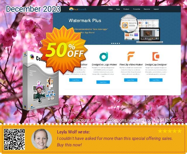 CollageIt Pro for Mac Commercial überraschend Rabatt Bildschirmfoto