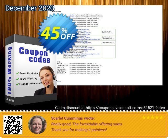 SUM Editor Pro discount 45% OFF, 2023 Rose Day offering sales. Coupon SProsoft