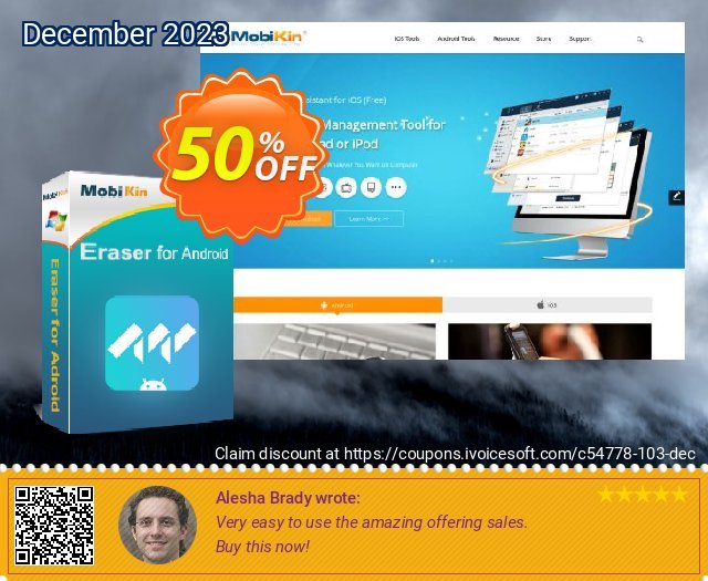 MobiKin Eraser for Android - Lifetime, 21-25PCs License marvelous penawaran diskon Screenshot