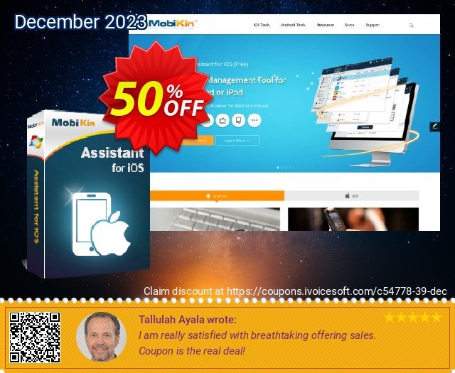 MobiKin Assistant for iOS - 1 Year, 6-10PCs License keren promo Screenshot