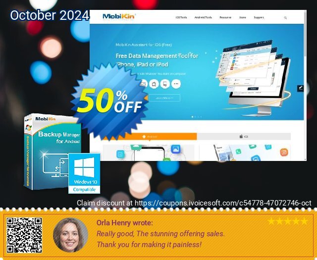 MobiKin Backup Manager for Android - 1 Year, 21-25PCs License discount 50% OFF, 2024 Halloween offering sales. MobiKin Backup Manager for Android - 1 Year, 21-25PCs License Wondrous deals code 2024