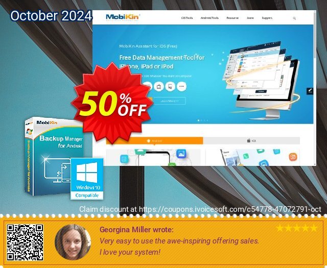 MobiKin Backup Manager for Android - Lifetime, 2-5PCs License discount 50% OFF, 2024 Columbus Day offering sales. MobiKin Backup Manager for Android - Lifetime, 2-5PCs License Marvelous promo code 2024