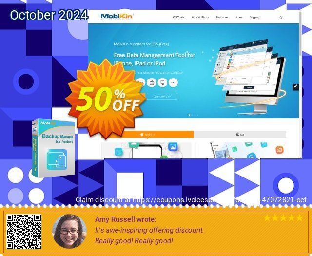 MobiKin Backup Manager for Android - Lifetime, 6-10PCs License discount 50% OFF, 2024 All Hallows' evening offering discount. MobiKin Backup Manager for Android - Lifetime, 6-10PCs License Big promotions code 2024