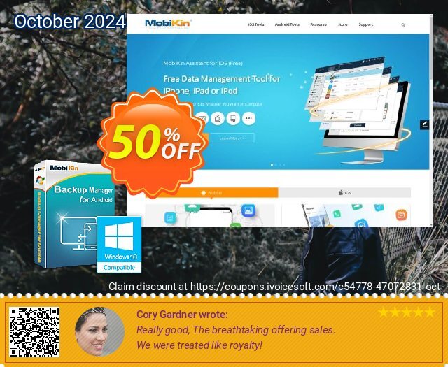 MobiKin Backup Manager for Android - Lifetime, 11-15PCs License discount 50% OFF, 2024 All Saints' Eve offering sales. MobiKin Backup Manager for Android - Lifetime, 11-15PCs License Stirring offer code 2024