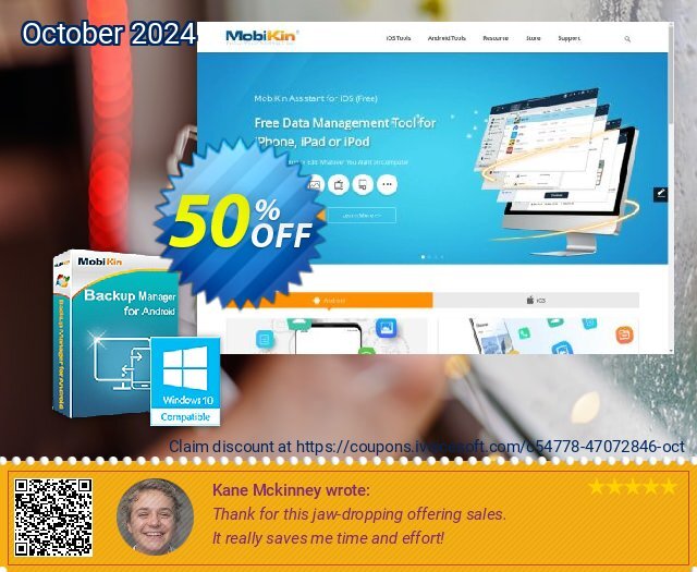 MobiKin Backup Manager for Android - Lifetime, 21-25PCs License discount 50% OFF, 2024 Columbus Day offering sales. MobiKin Backup Manager for Android - Lifetime, 21-25PCs License Special discount code 2024