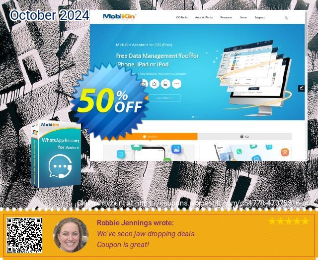 MobiKin WhatsApp Recovery for Android - Lifetime, Unlimited Devices, 1 PC discount 50% OFF, 2024 All Hallows' evening deals. MobiKin WhatsApp Recovery for Android - Lifetime, Unlimited Devices, 1 PC Awesome promotions code 2024
