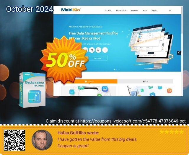 MobiKin Backup Manager for Android (Mac) - 1 Year, 2-5PCs License 最 产品折扣 软件截图