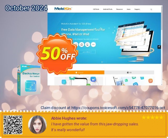 MobiKin Backup Manager for Android (Mac) - 1 Year, 11-15PCs License sangat bagus penawaran diskon Screenshot