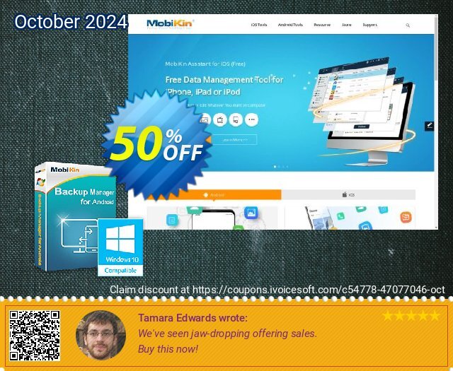 MobiKin Backup Manager for Android (Mac) - 1 Year, 26-30PCs  License discount 50% OFF, 2024 All Hallows' Eve offering sales. MobiKin Backup Manager for Android (Mac) - 1 Year, 26-30PCs  License Marvelous discount code 2024