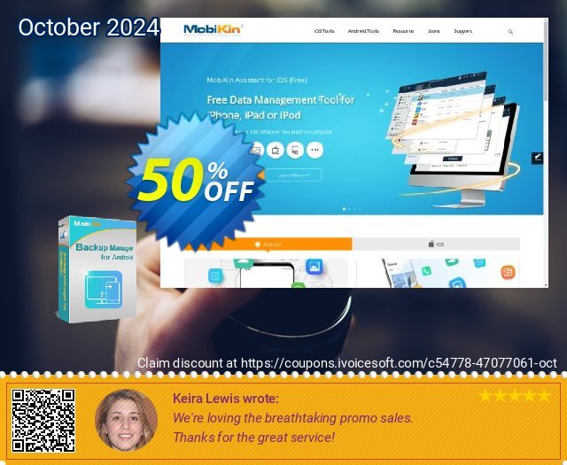 MobiKin Backup Manager for Android (Mac) - Lifetime 惊人的 优惠券 软件截图