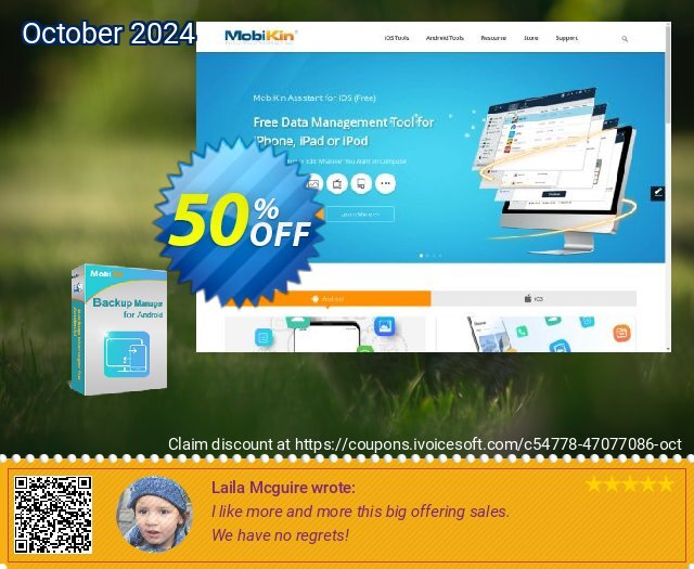 MobiKin Backup Manager for Android (Mac) - Lifetime, 6-10PCs License 最 优惠券 软件截图