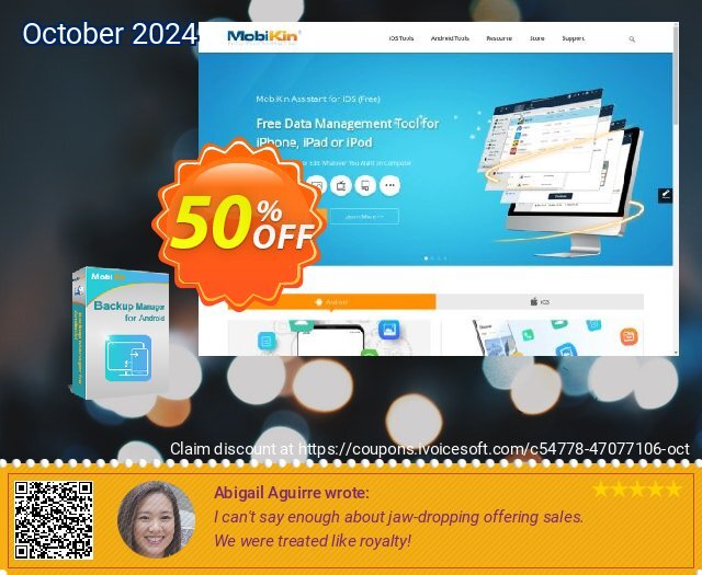 MobiKin Backup Manager for Android (Mac) - Lifetime, 16-20PCs License 优秀的 产品销售 软件截图