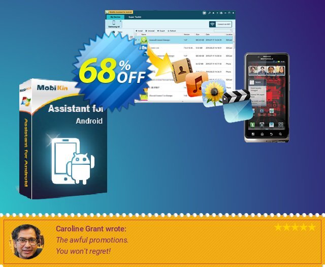 MobiKin Assistant for Android Lifetime License keren voucher promo Screenshot