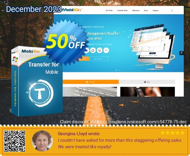 MobiKin Transfer for Mobile - Lifetime, 21-25PCs License exklusiv Promotionsangebot Bildschirmfoto
