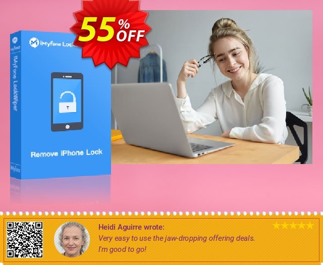 iMyFone LockWiper for Mac wunderschön Ermäßigungen Bildschirmfoto