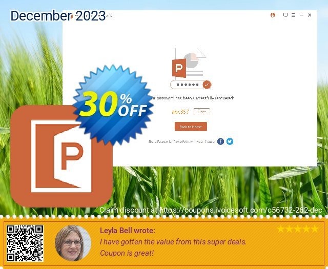 Passper for PowerPoint (1-Year) discount 30% OFF, 2022 World Vegan Day sales. 30% OFF Passper for PowerPoint (1-Year), verified