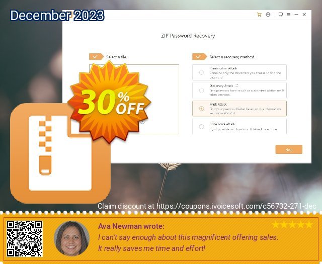 Passper for ZIP (1-Year) überraschend Verkaufsförderung Bildschirmfoto