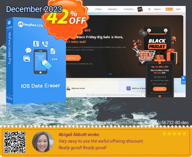 iMyfone Umate Pro - Business License discount 42% OFF, 2022 National No Bra Day offer. iMyfone discount (56732)
