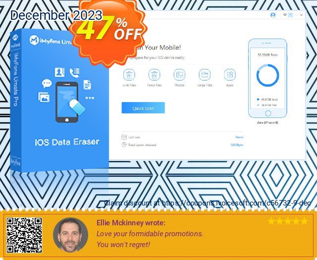 iMyfone Umate - Business License discount 47% OFF, 2022 Halloween offering sales. iMyfone discount (56732)