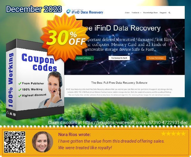 iFinD Card Recovery 气势磅礴的 产品销售 软件截图