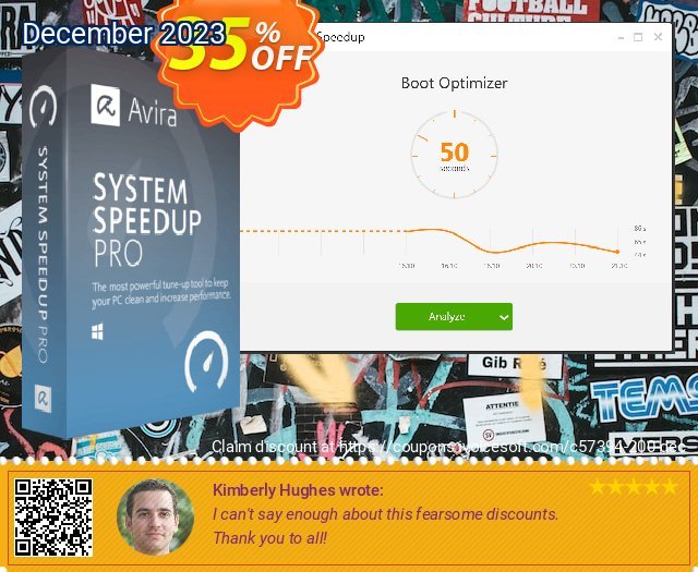 Avira System Speedup Pro (2 year) 气势磅礴的 产品交易 软件截图