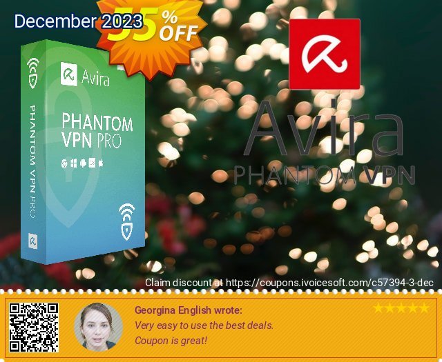 Avira Phantom VPN Pro luar biasa penawaran loyalitas pelanggan Screenshot
